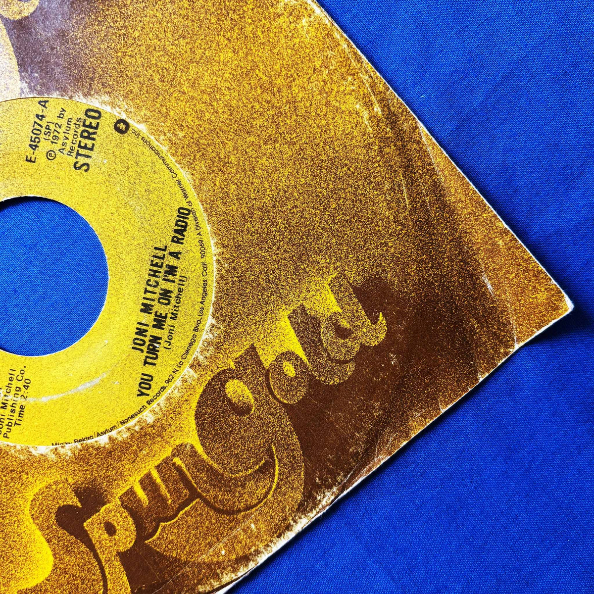 Joni Mitchell - You Turn me on I'm a Radio 7"