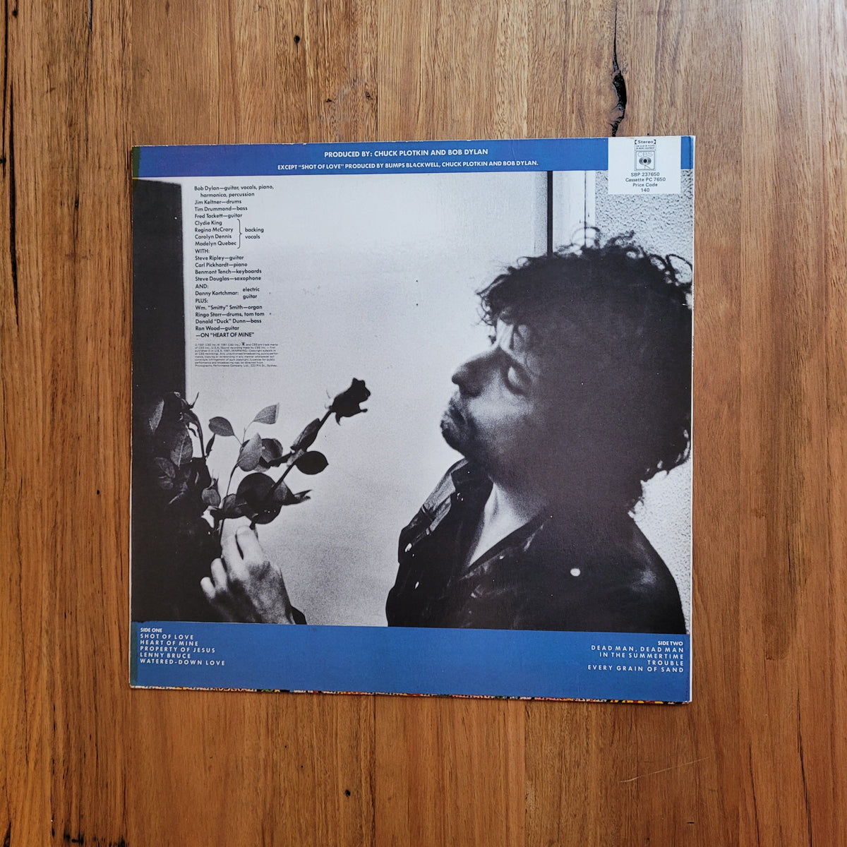 Bob Dylan - Shot of Love (Used - VG+)