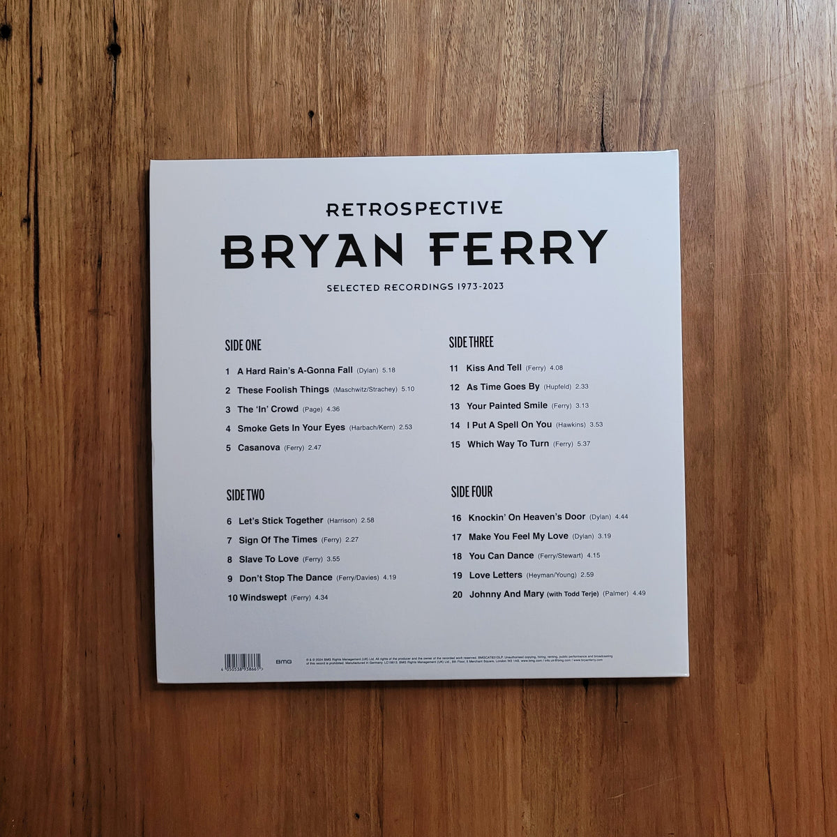 Bryan Ferry - Retrospective: Selected Recordings 1973-2023 (Used - M)