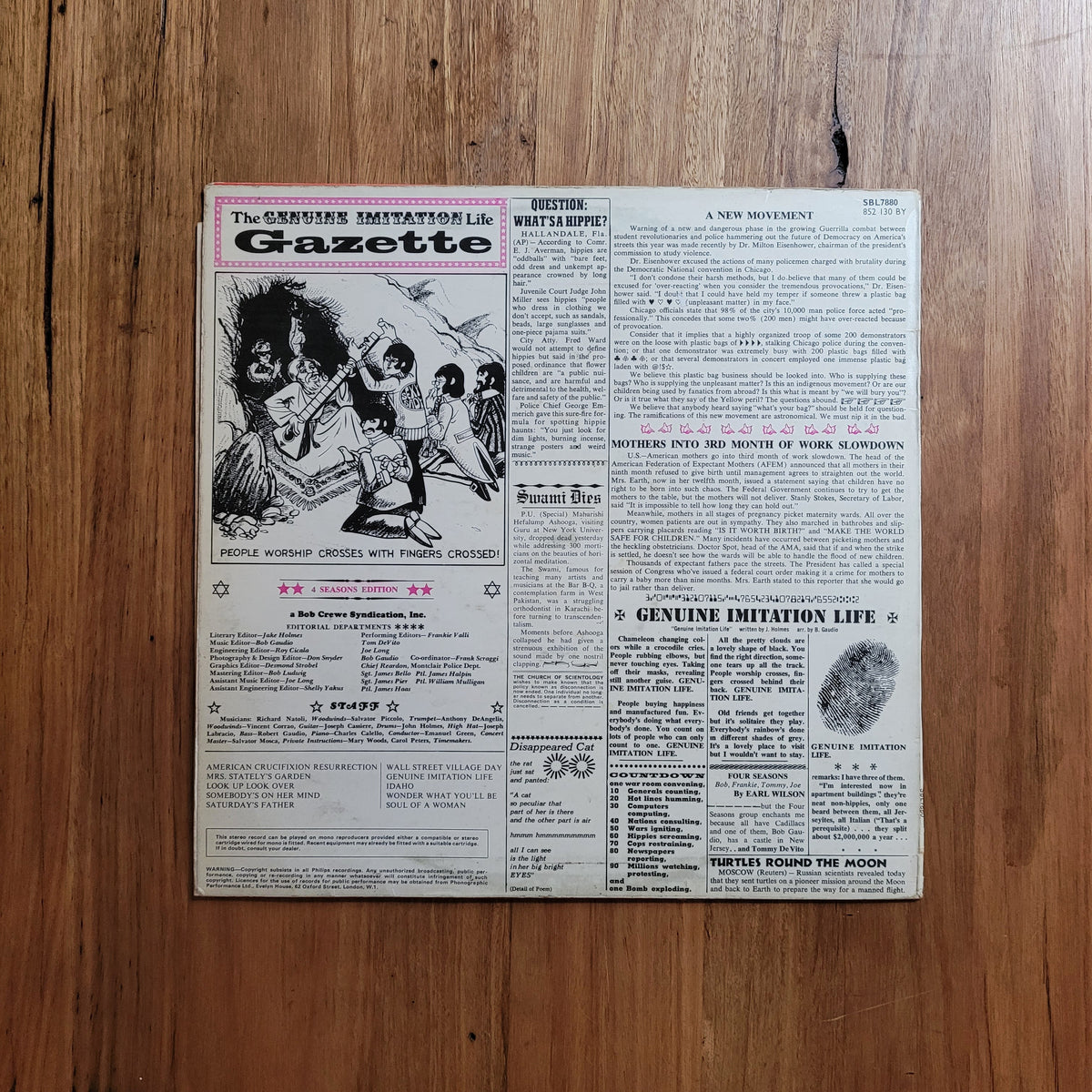 The Four Seasons - The Genuine Imitation Life Gazette (Used - VG+)