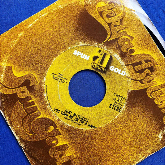 Joni Mitchell - You Turn me on I'm a Radio 7"