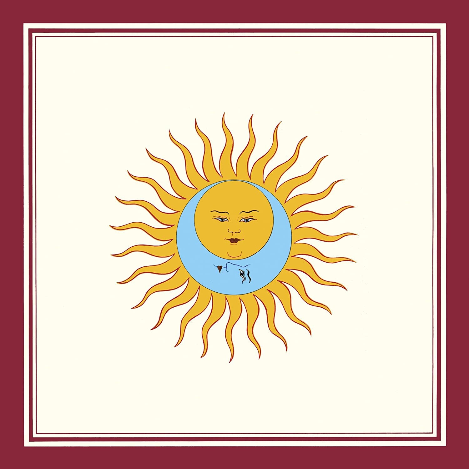 Album artwork for King Crimson's 'Larks Tongues in Aspic' Record