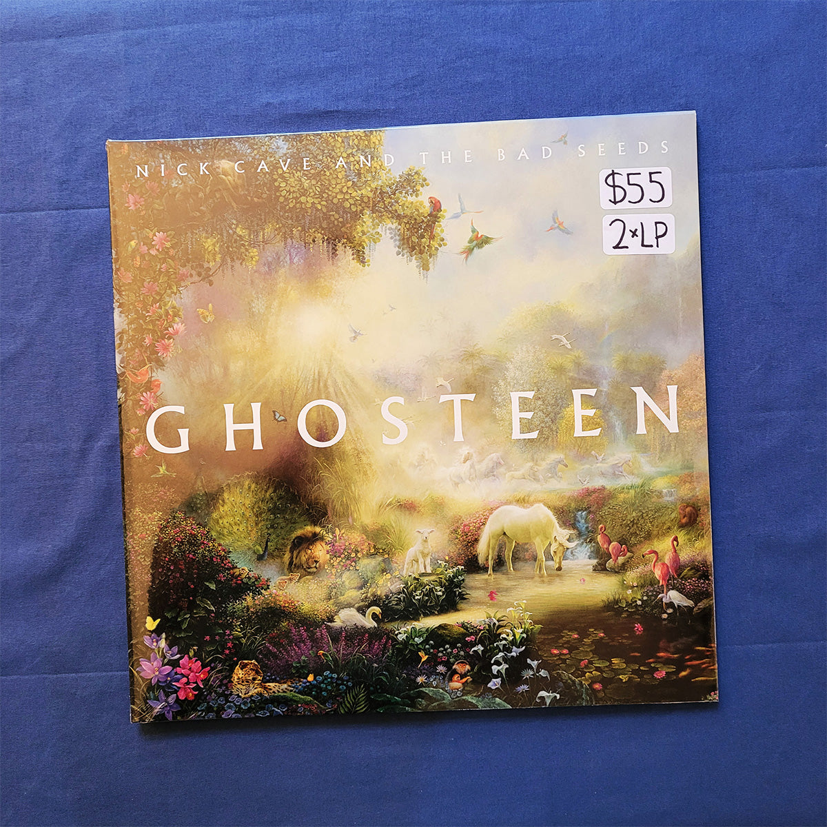 Vinyl record cover for 'Ghosteen' by Nick Cave and the Bad Seeds 