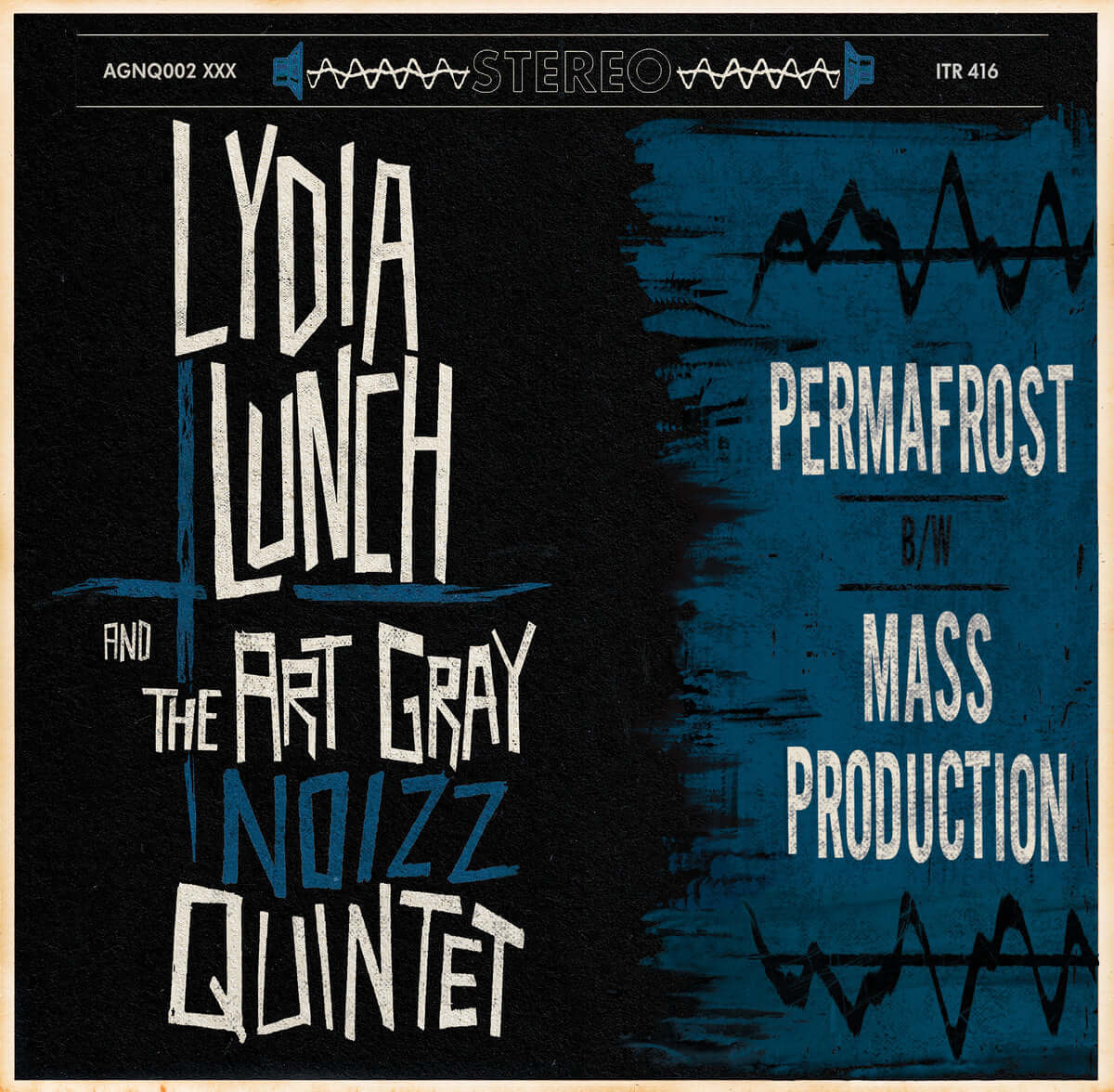 Lydia Lunch and the Art Gray Noizz Quintet - Permafrost / Mass Production