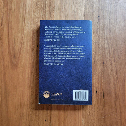 Ben Lerner - The Topeka School (Paperback) - Swoon