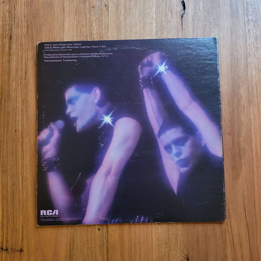 LOU REED ROCK N' ROLL ANIMAL BACK